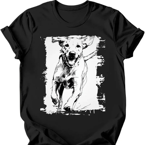 Labrador - Running Dog T-Shirt