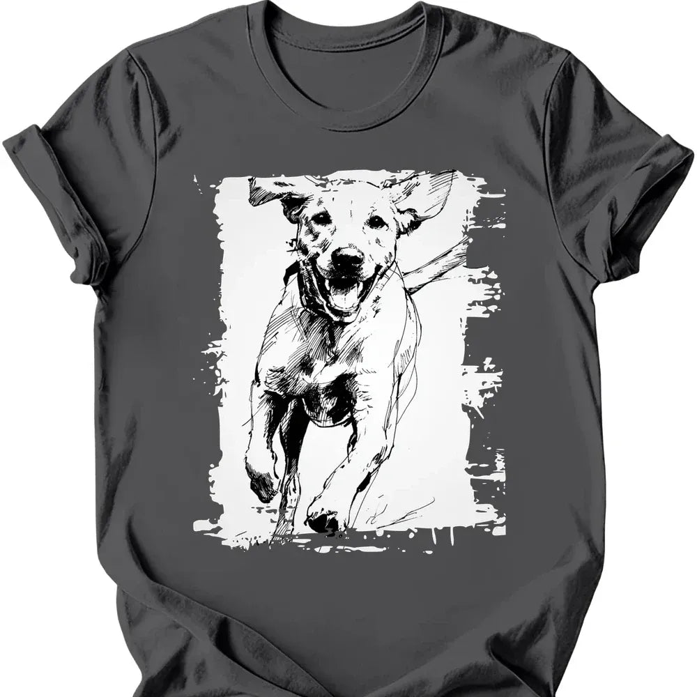 Labrador - Running Dog T-Shirt