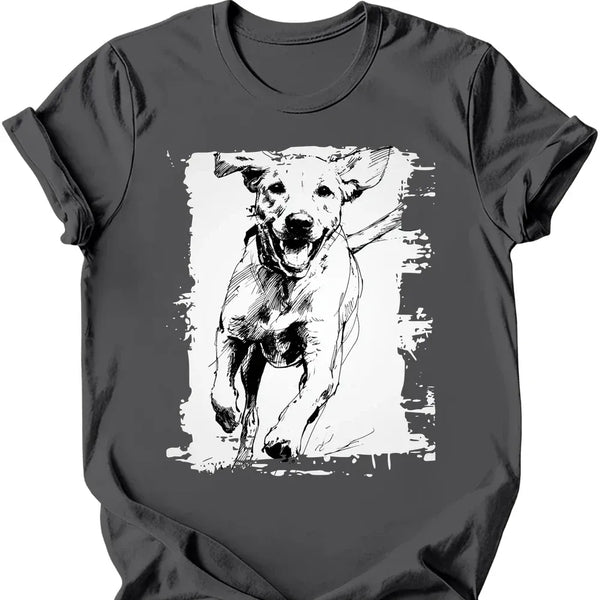 Labrador - Running Dog T-Shirt