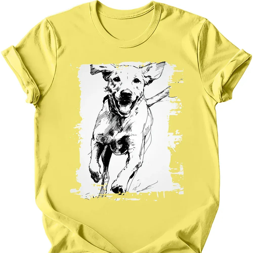 Labrador - Running Dog T-Shirt