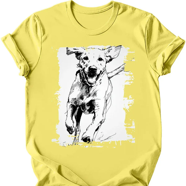 Labrador - Running Dog T-Shirt