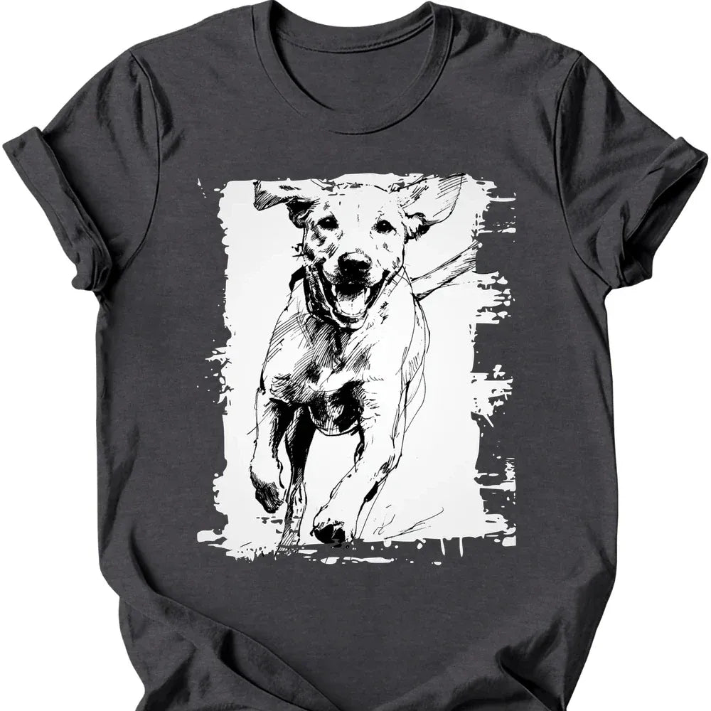 Labrador - Running Dog T-Shirt