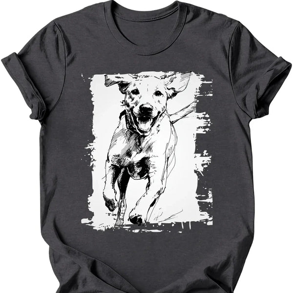 Labrador - Running Dog T-Shirt