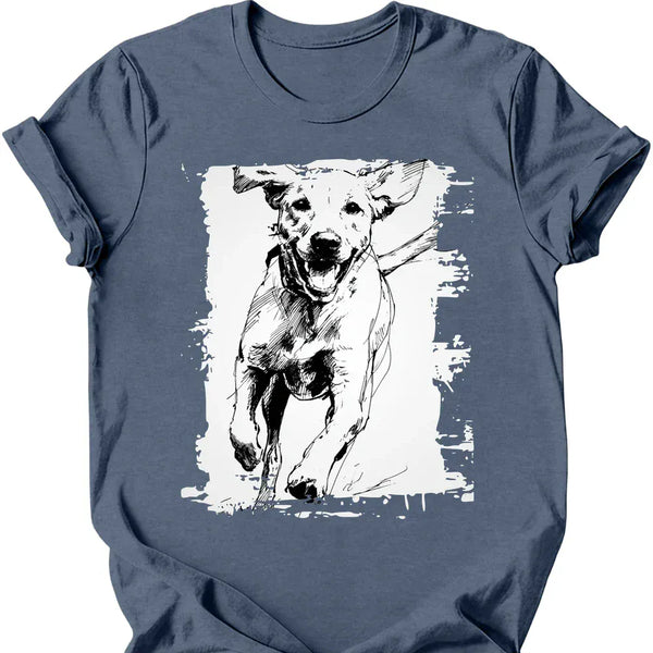 Labrador - Running Dog T-Shirt
