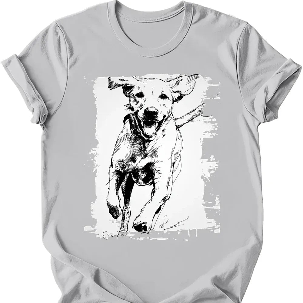 Labrador - Running Dog T-Shirt