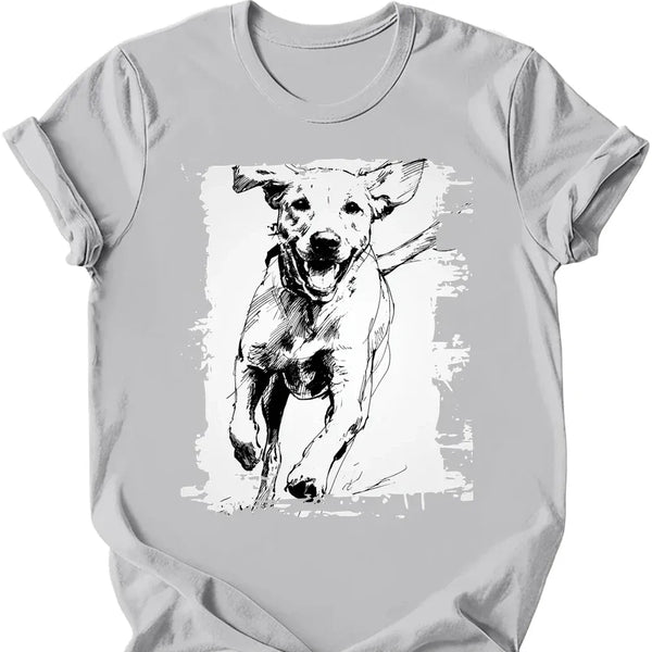 Labrador - Running Dog T-Shirt