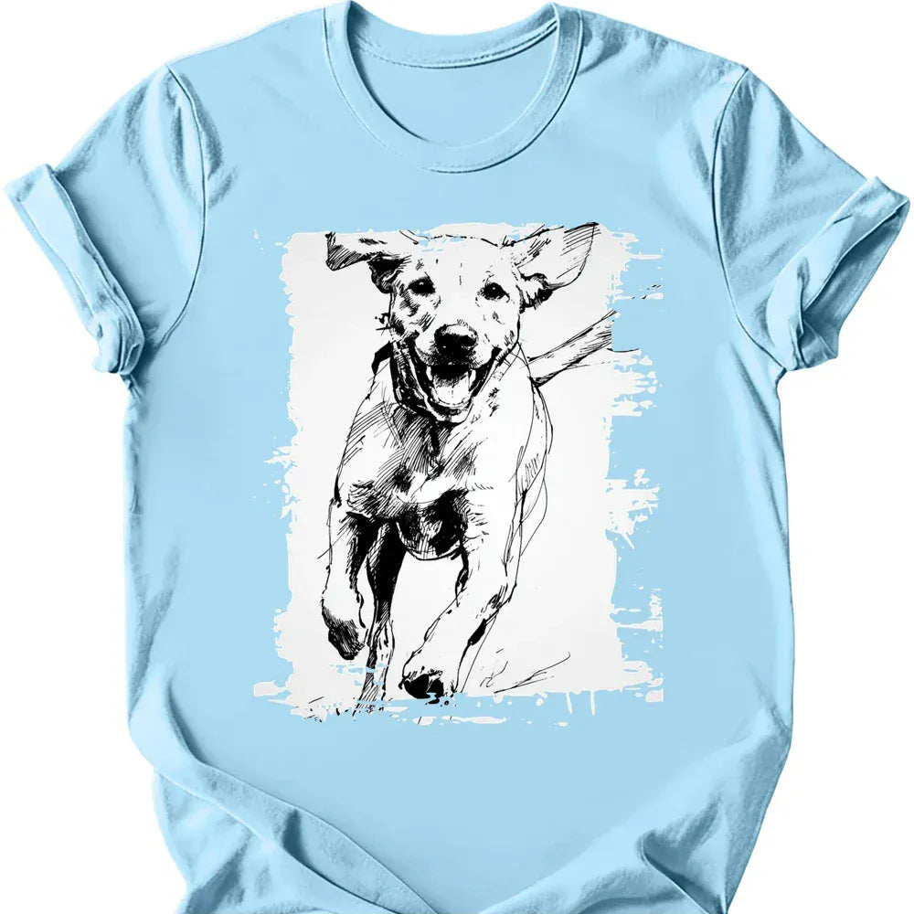 Labrador - Running Dog T-Shirt