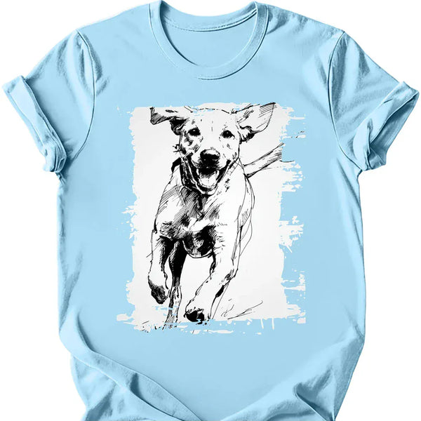 Labrador - Running Dog T-Shirt