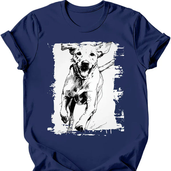 Labrador - Running Dog T-Shirt