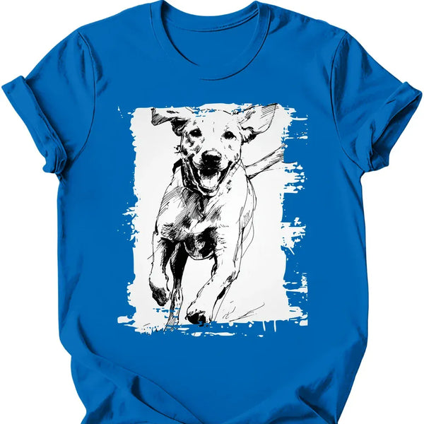 Labrador - Running Dog T-Shirt