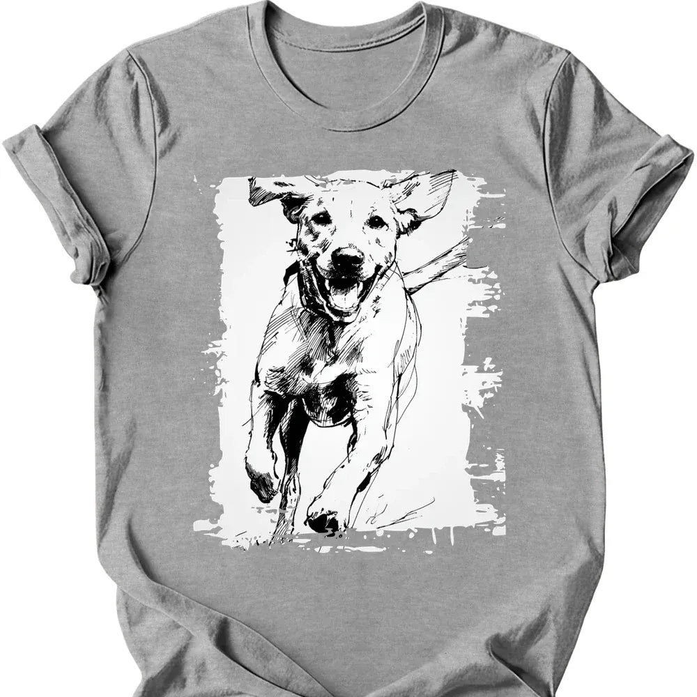 Labrador - Running Dog T-Shirt