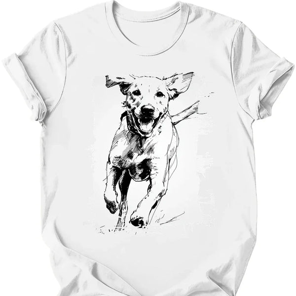 Labrador - Running Dog T-Shirt