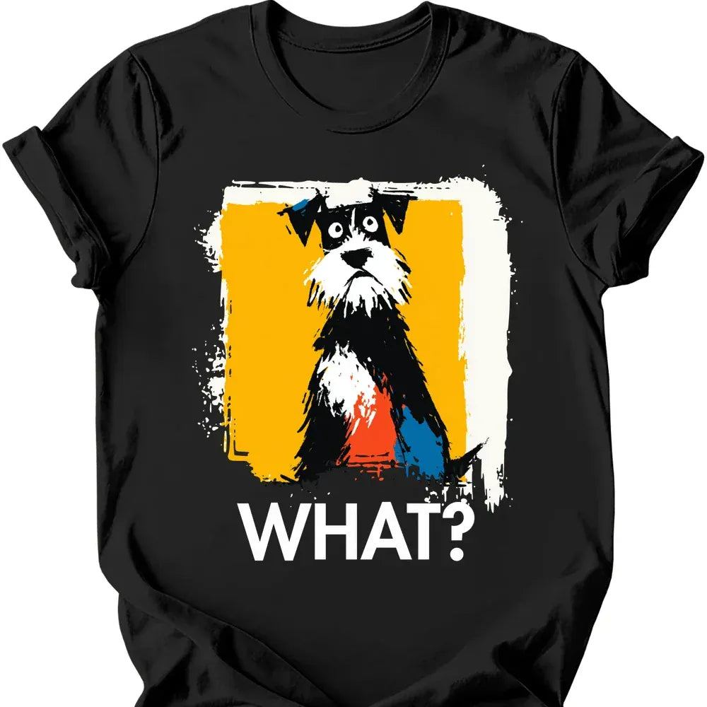 Miniature Schnauzer - What Dog T-Shirt Secondary image