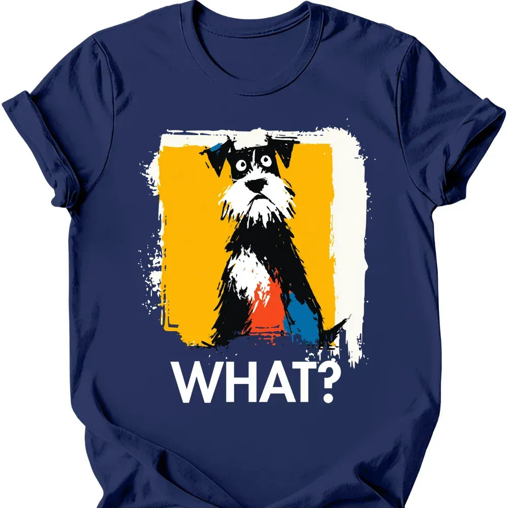 Miniature Schnauzer - What Dog T-Shirt Main image