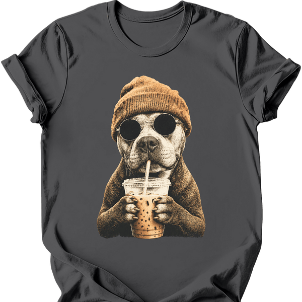 Pitbull - Hipster Dog T-Shirt