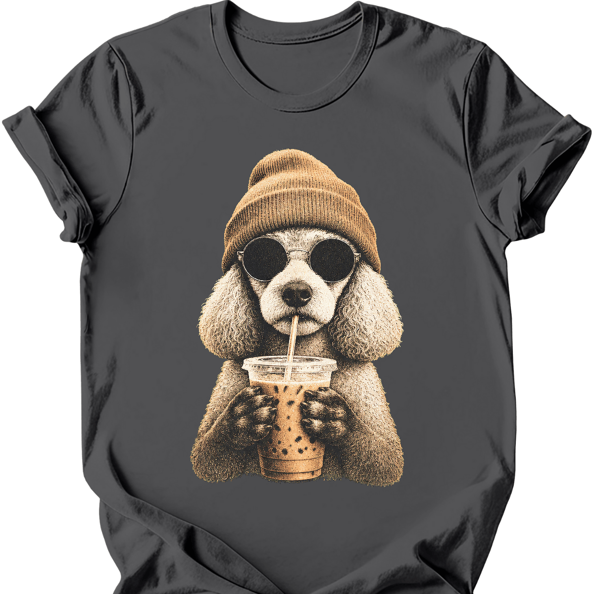 Poodle - Hipster Dog T-Shirt