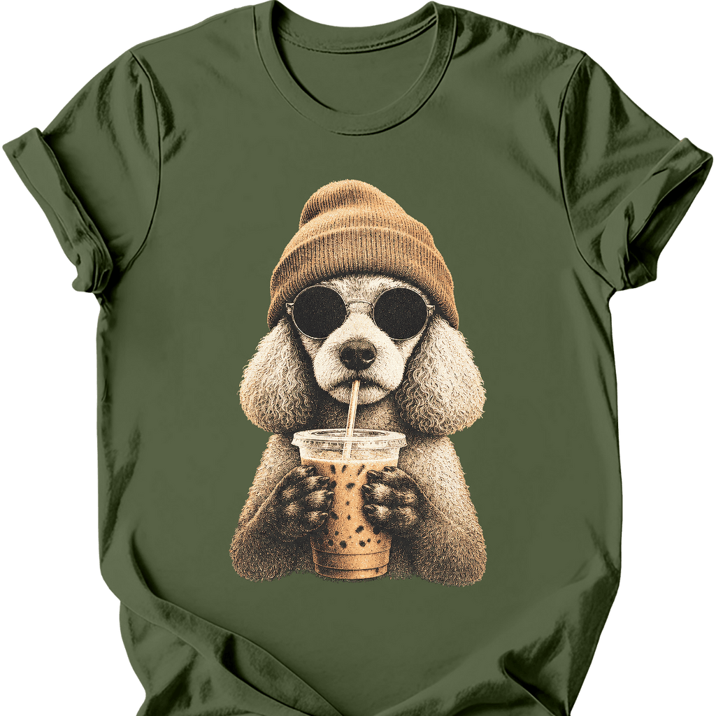 Poodle - Hipster Dog T-Shirt