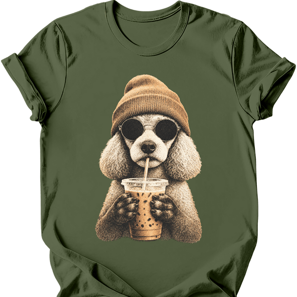 Poodle - Hipster Dog T-Shirt