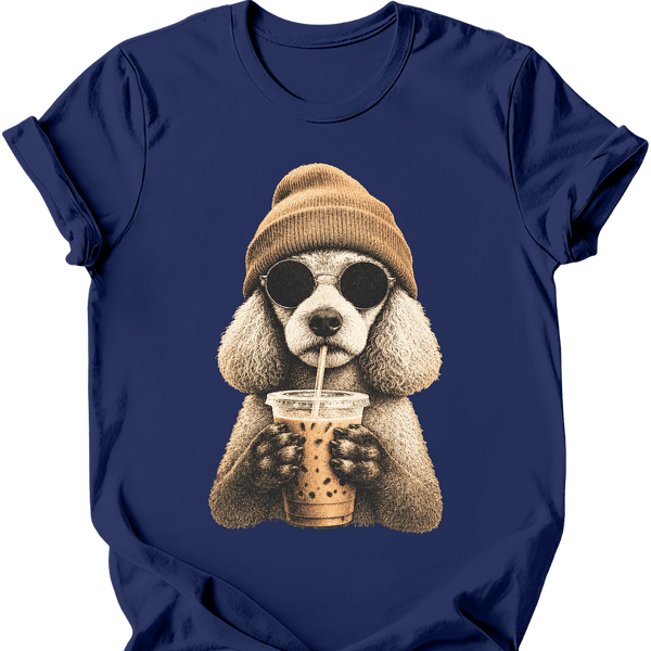 Poodle - Hipster Dog T-Shirt