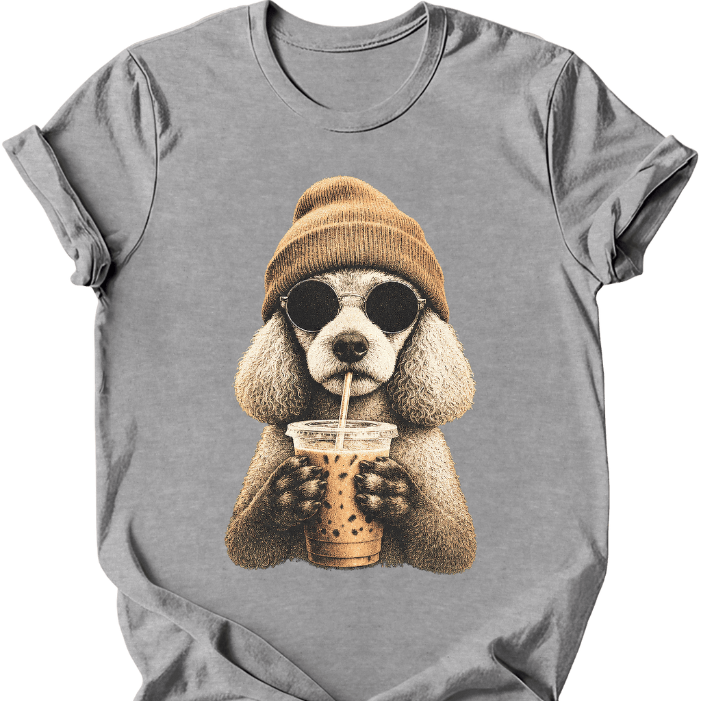 Poodle - Hipster Dog T-Shirt