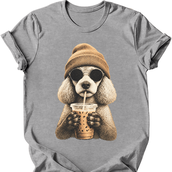 Poodle - Hipster Dog T-Shirt