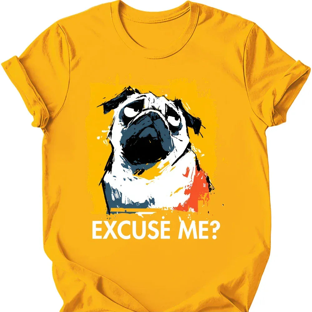 Pug - Excuse Me Dog T-Shirt