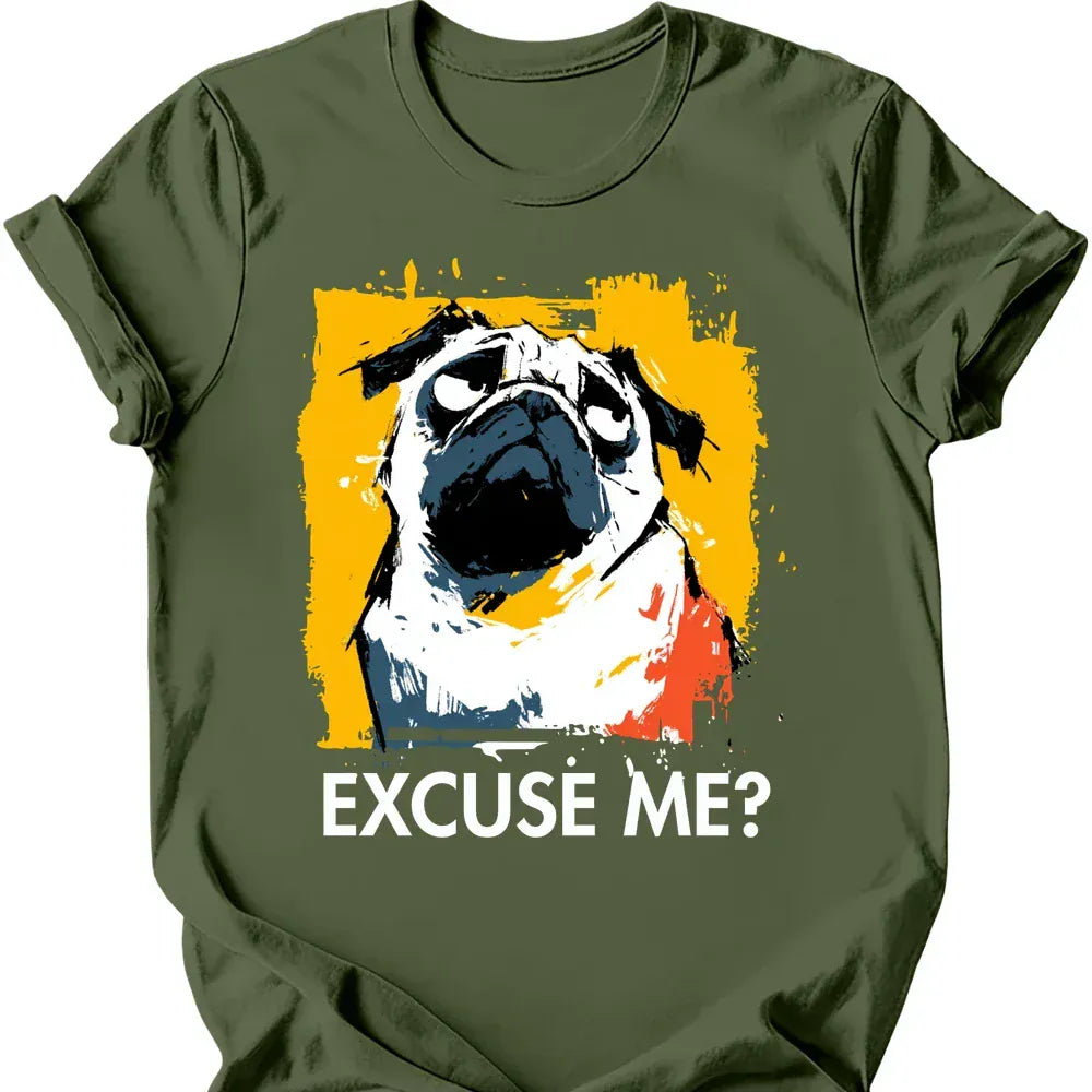 Pug - Excuse Me Dog T-Shirt