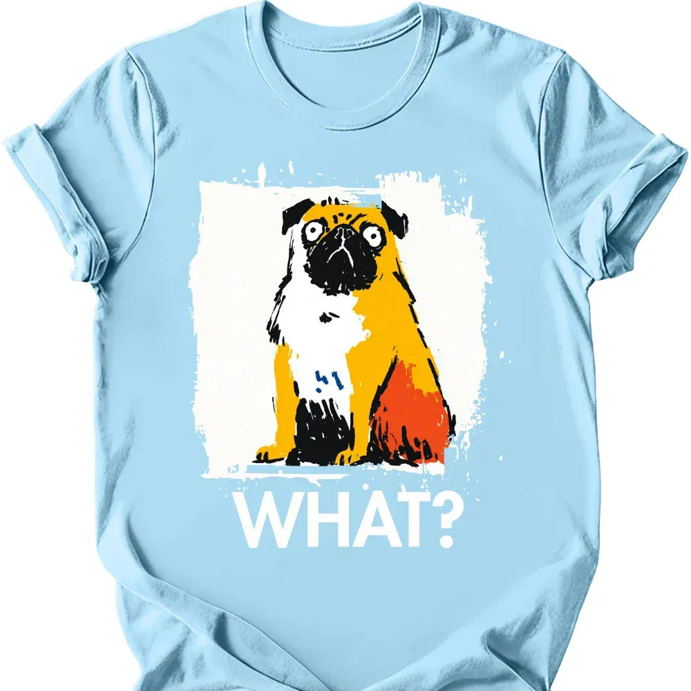 Pug - What Dog T-Shirt
