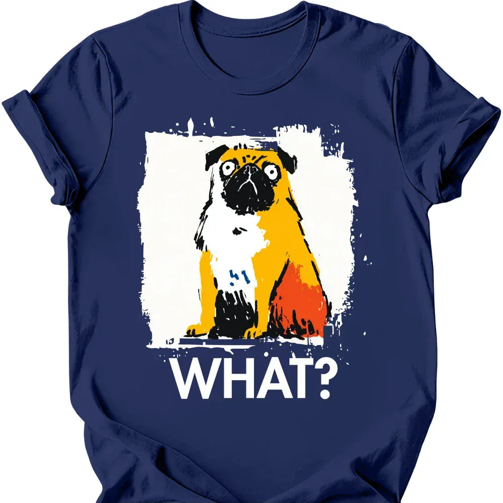 Pug - What Dog T-Shirt Secondary image