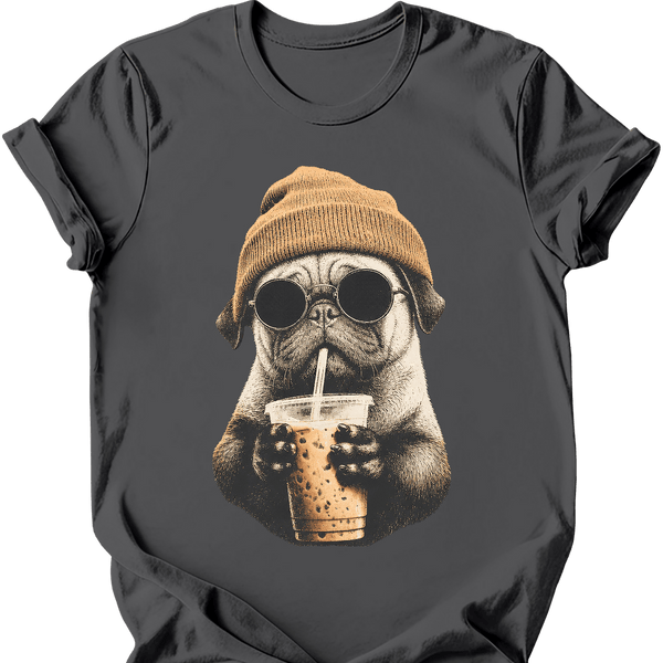 Pug - Hipster Dog T-Shirt