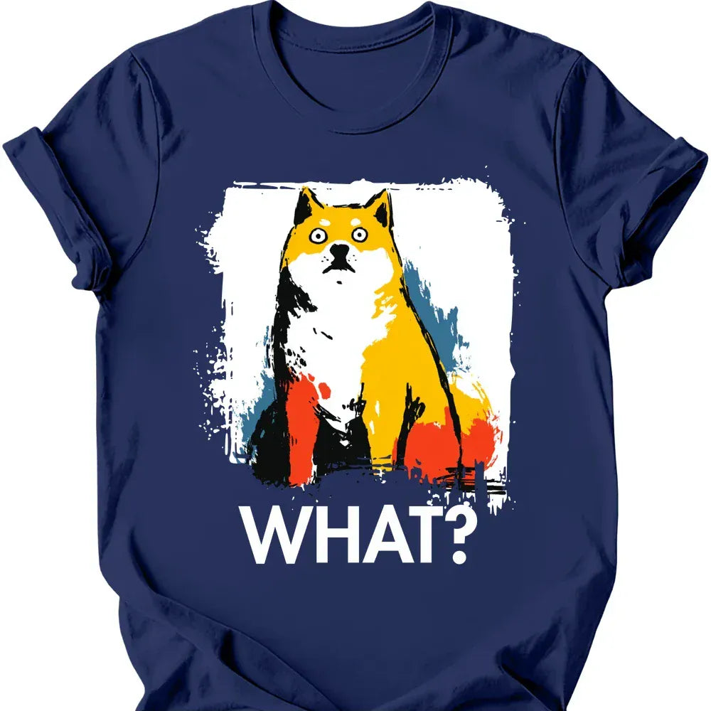 Shiba Inu - What Dog T-Shirt Secondary image