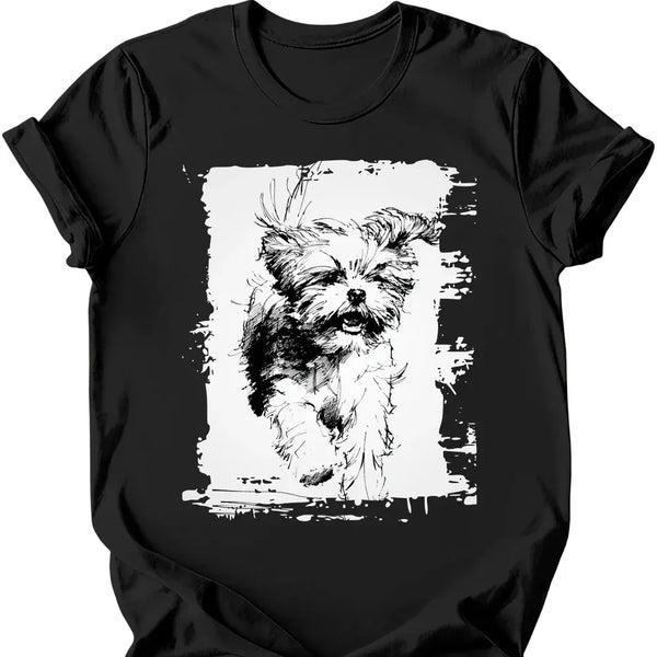 Shih Tzu - Running Dog T-Shirt