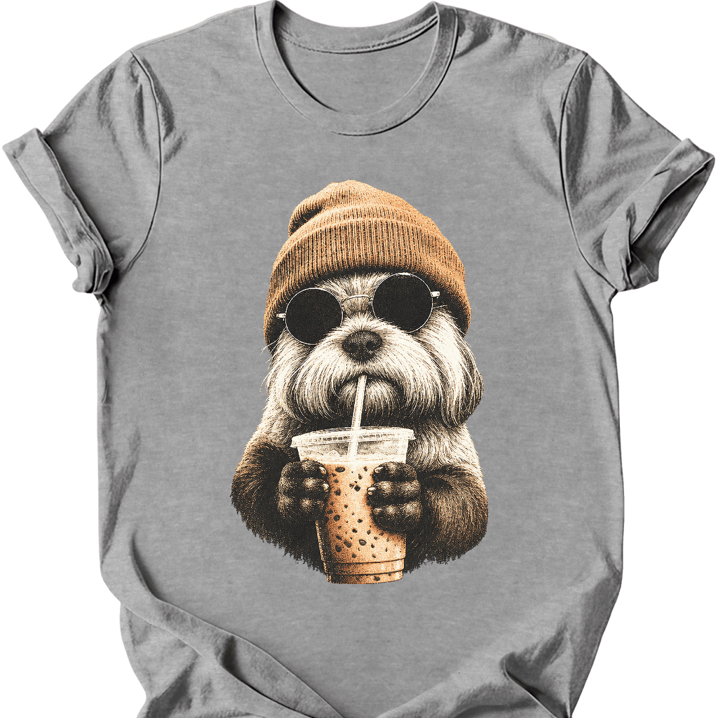 Shih Tzu - Hipster Dog T-Shirt