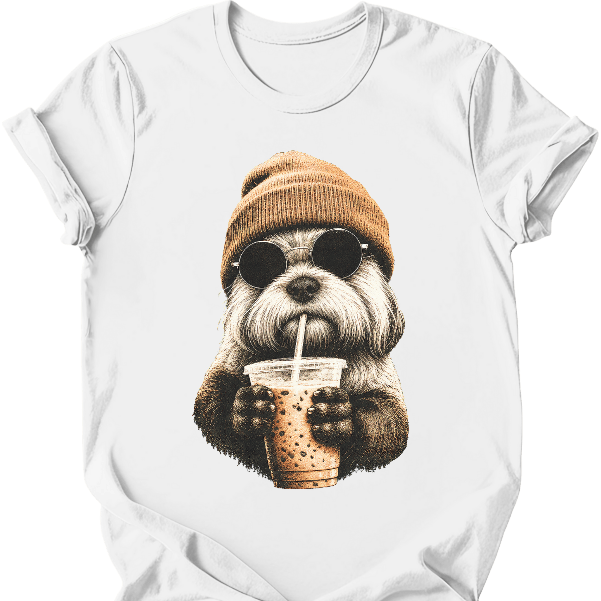 Shih Tzu - Hipster Dog T-Shirt