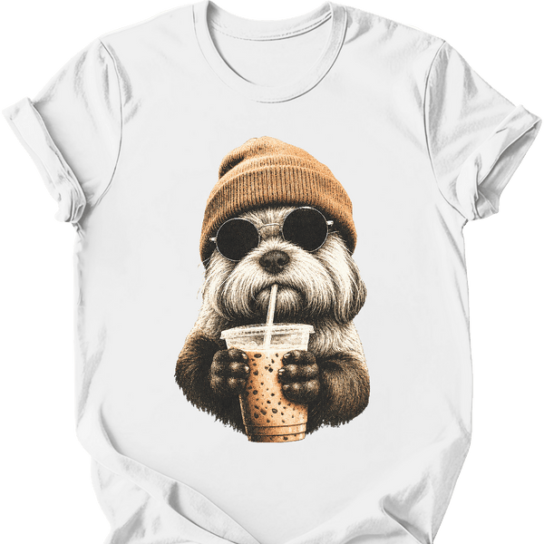 Shih Tzu - Hipster Dog T-Shirt