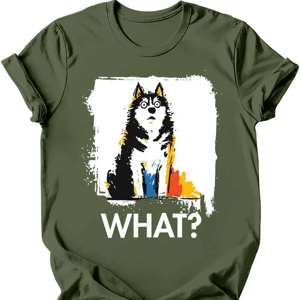 Siberian Husky - What Dog T-Shirt Main image