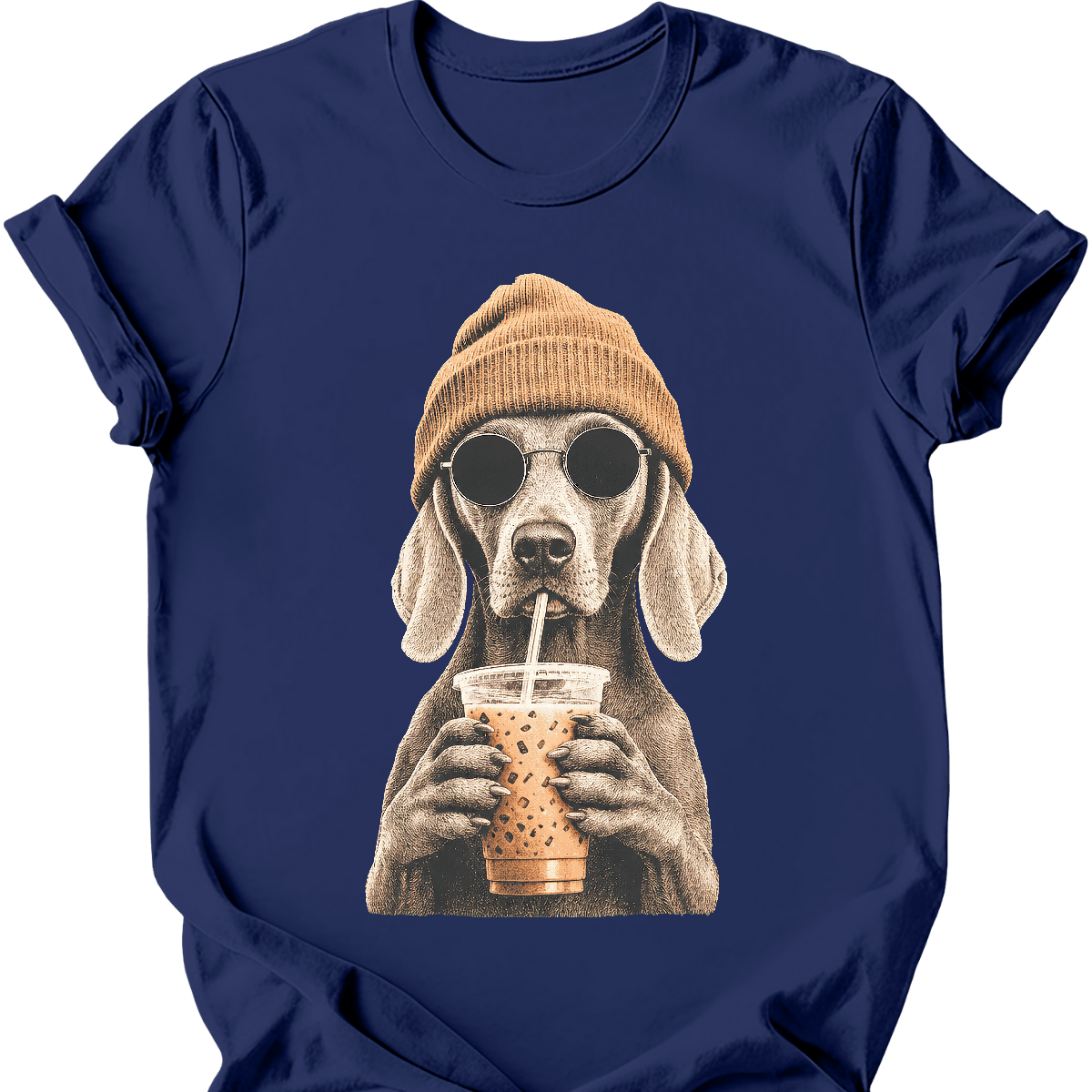 Weimaraner - Hipster Dog T-Shirt Main image
