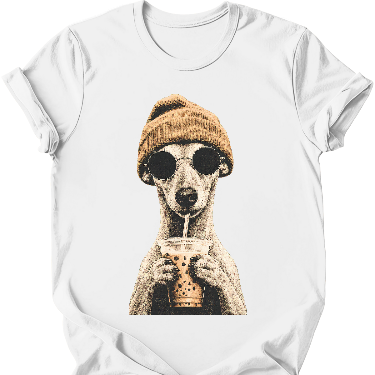 Whippet - Hipster Dog T-Shirt