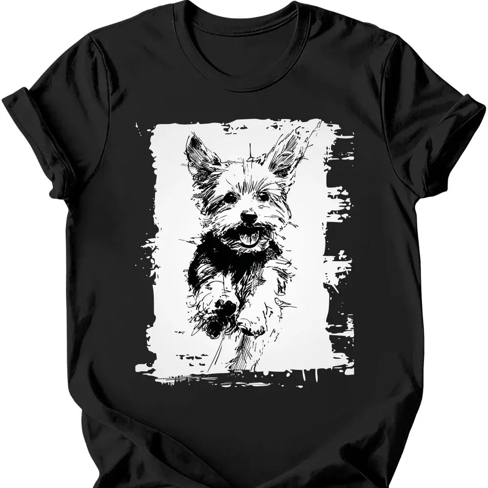 Yorkshire Terrier - Running Dog T-Shirt Secondary image