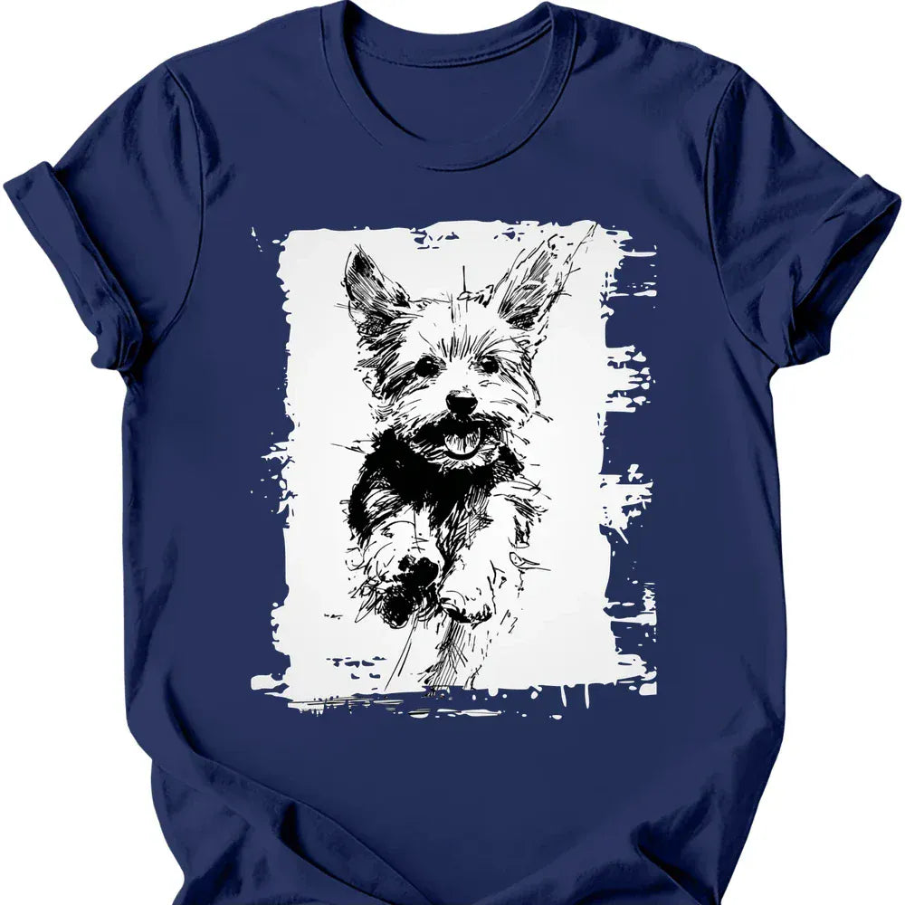 Yorkshire Terrier - Running Dog T-Shirt Main image